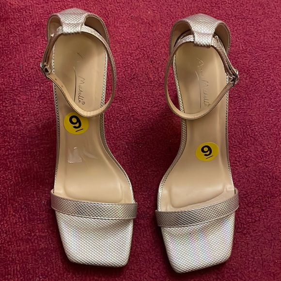 Ann Michell Shoes - Silver heels (Ann Michelle)